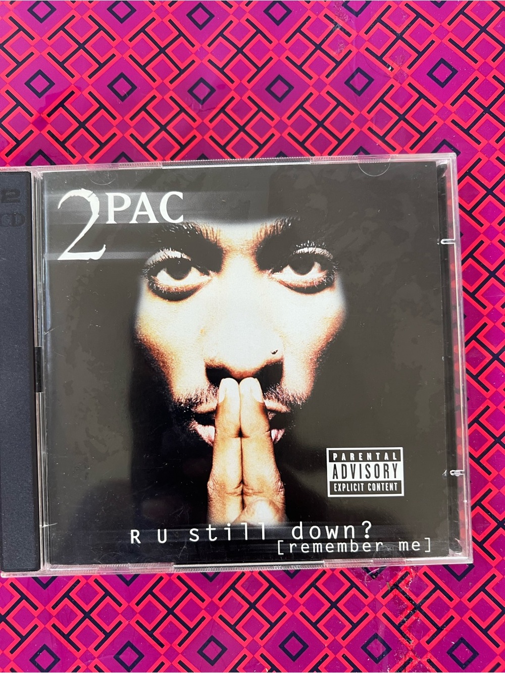 2Pac "R U Still Down? (Remember Me)" CD - Black Cover